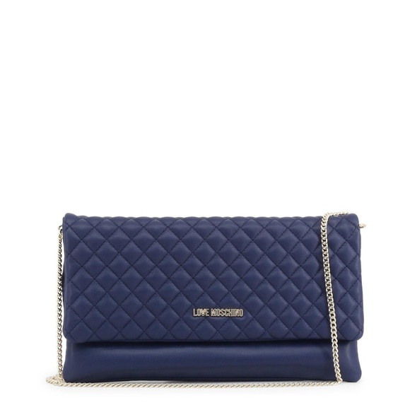 love moschino bag blue